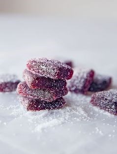Raspberry pâtes de fruits