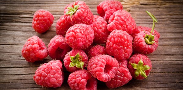 Raspberry pudding cake