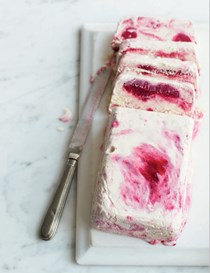 Raspberry ripple parfait