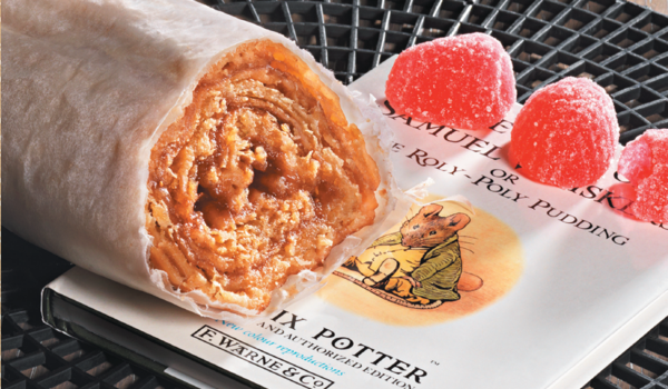 Raspberry roly poly