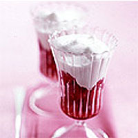 Raspberry Sauternes syllabub 