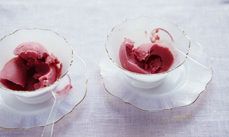 Raspberry sherbet