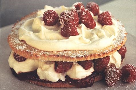 Raspberry shortcake