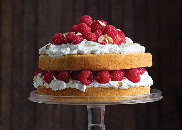 Raspberry shortcake