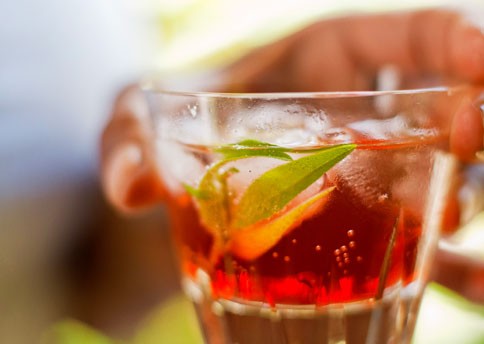 Raspberry shrub