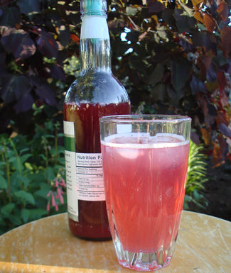 Raspberry shrub (aka drinking vinegar)
