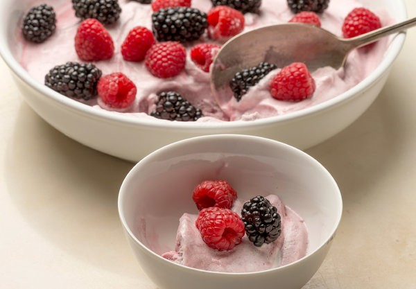 Raspberry spuma
