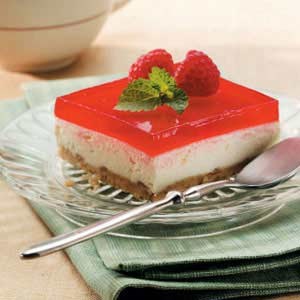 Raspberry squares 