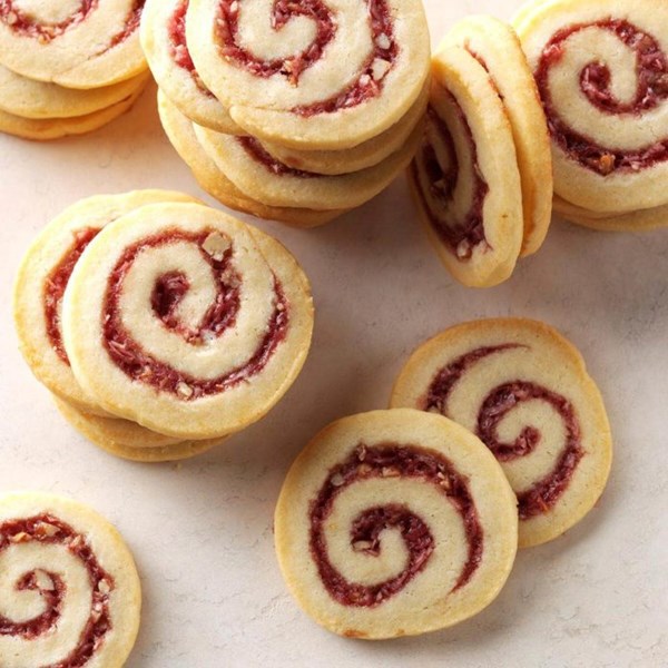 Raspberry swirls