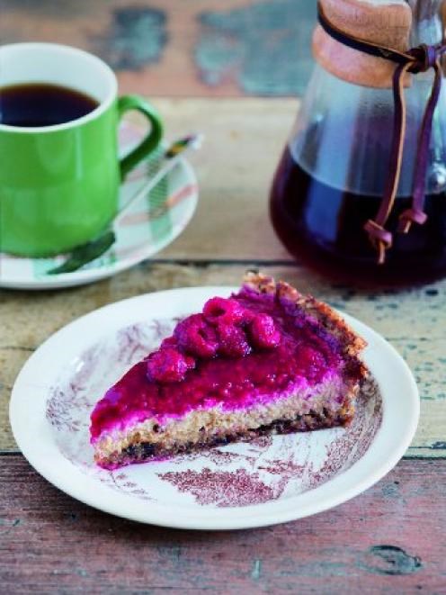 Raspberry tart [Morning Magpie]