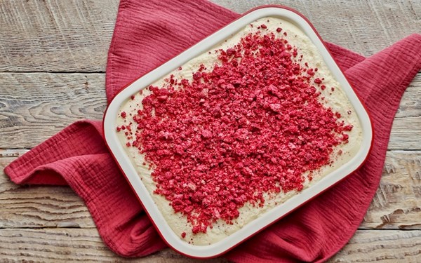 Raspberry tiramisu