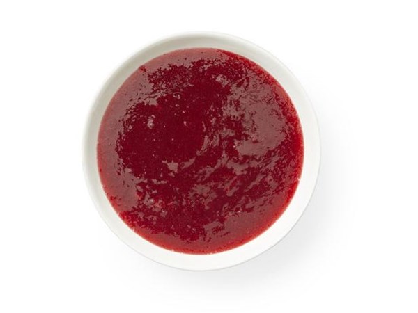 Raspberry-vanilla sauce 