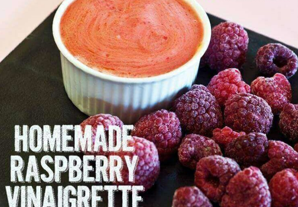 Raspberry vinaigrette dressing