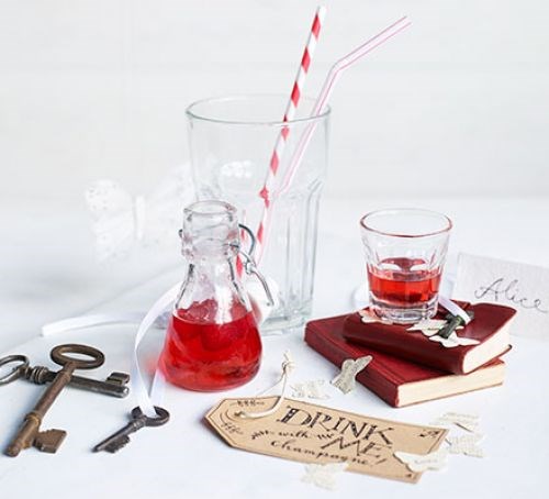 Raspberry vodka