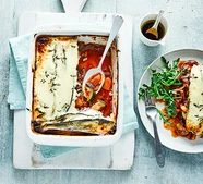 Ratatouille & Parmesan bake