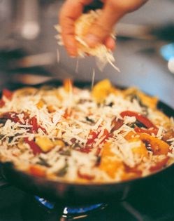 Ratatouille omelette