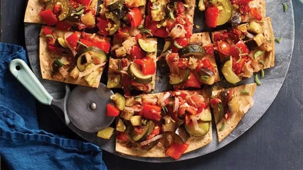 Ratatouille pizza
