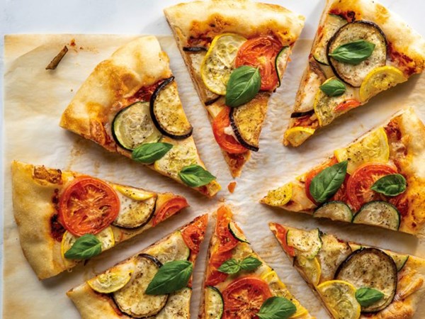 Ratatouille pizza [pizza dough]