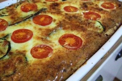 Ratatouille quiche