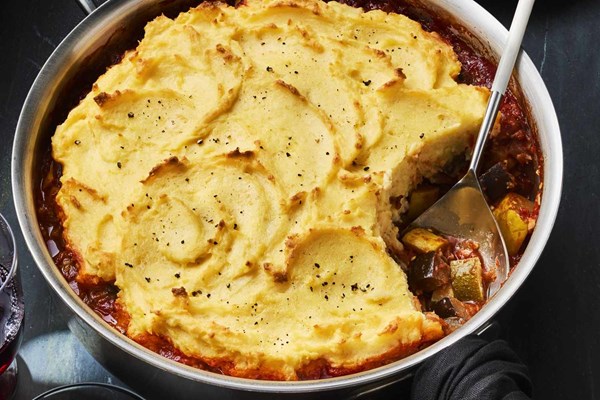 Ratatouille shepherd's pie