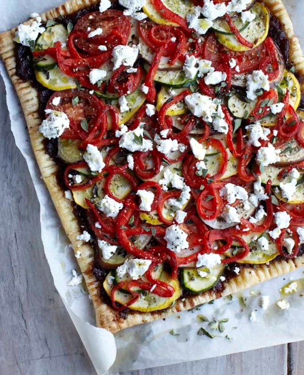 Ratatouille tart