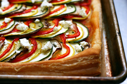 Ratatouille tart