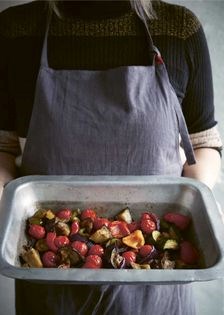 Ratatouille traybake