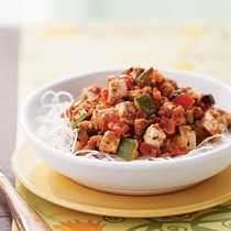 Ratatouille with tofu