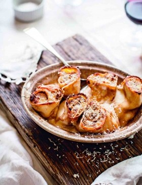 Ravello-style stuffed pancakes