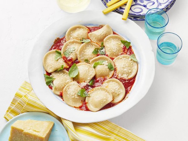 Ravioli alla Caprese