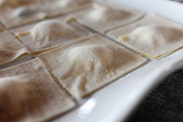 Ravioli, three ways