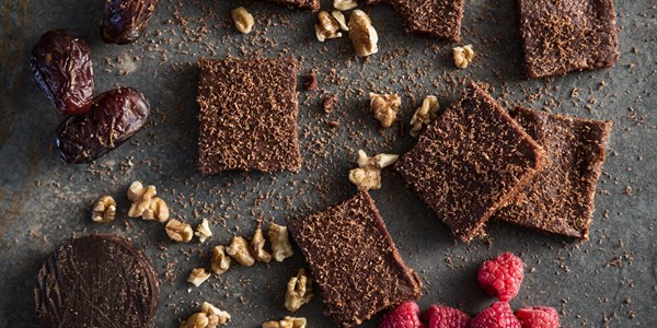 Raw chocolate brownies