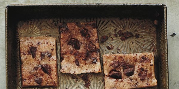 Raw cookie dough bars