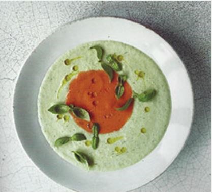 Raw cucumber and tomato summer soup (Passata estiva di cetriole e pomodori)