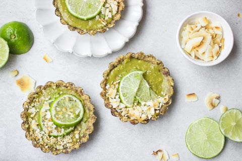 Raw Key lime pie