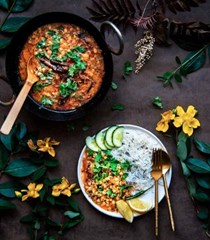 Raw mango quinoa toor dal