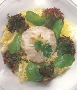 Raw West Coast scallops spiked with pickled gherkins and shallots [Brian Turner]