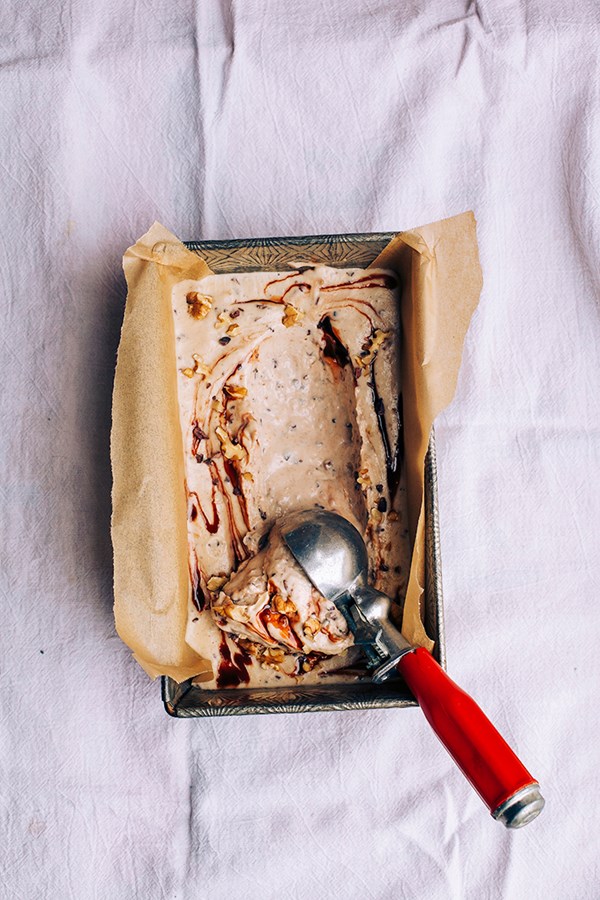 Rawkin' funky monkey ice cream