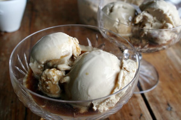 Real coffee ice cream
