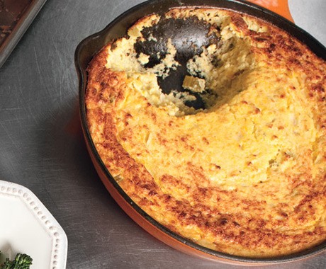 Real creamed corn pudding