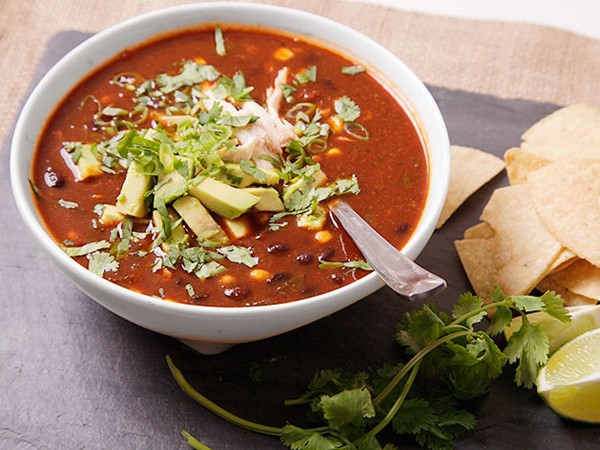 Real-deal tortilla soup