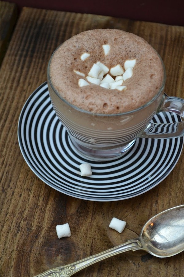 Real spiced hot chocolate