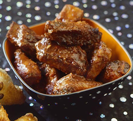 Really sticky ribs