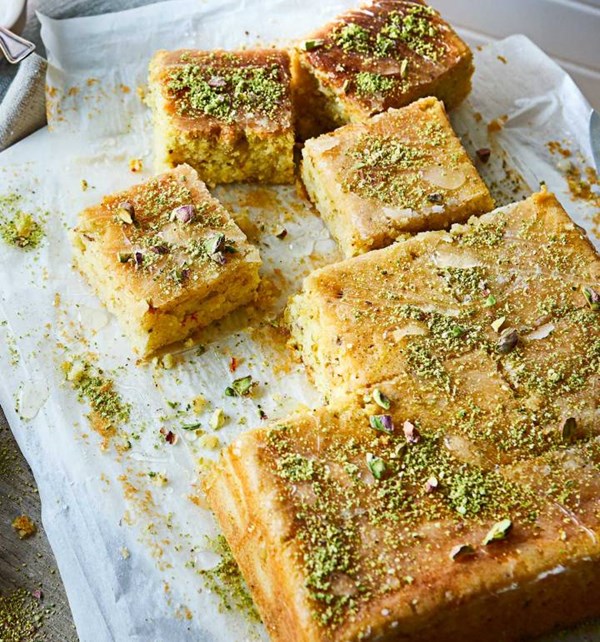 Rebekah's fragrant saffron cake [Rebekah Jones]