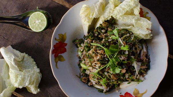 Red ant egg salad