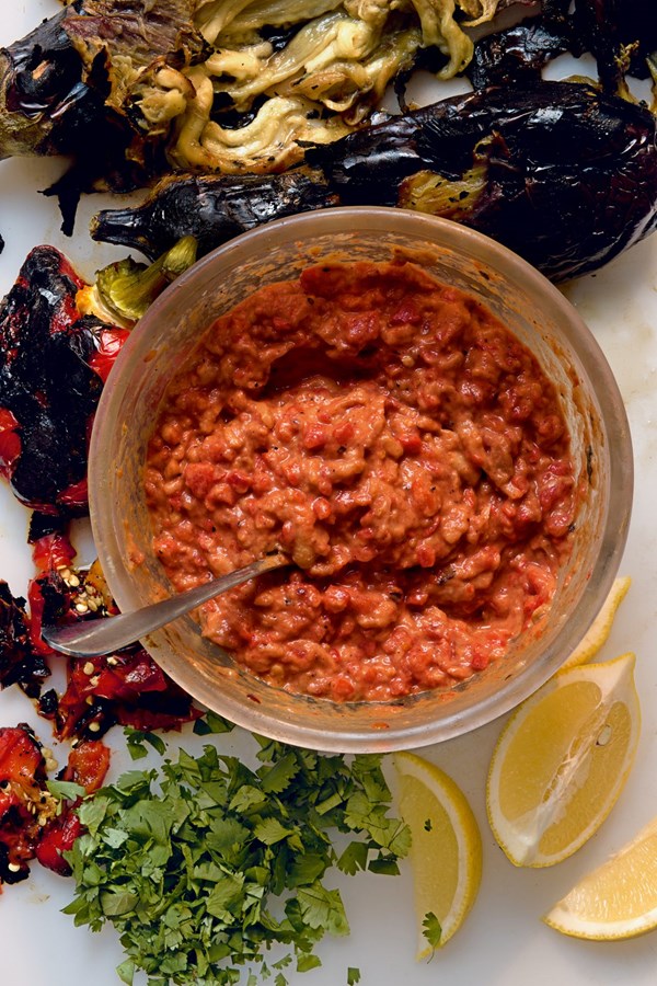 Red baba ghanoush
