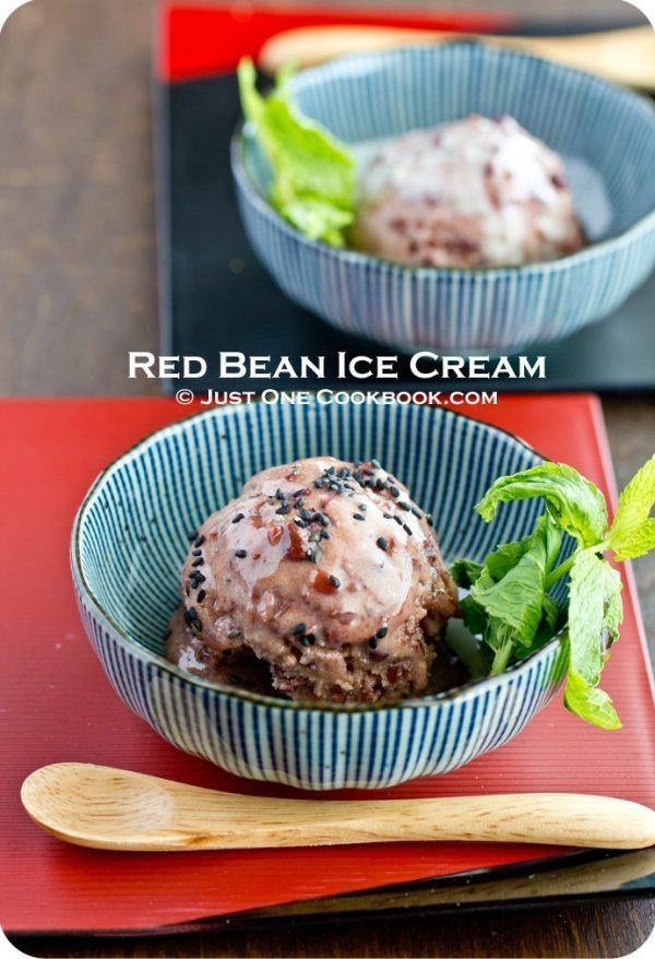 Red Bean Ice Cream 小豆アイスクリーム Recipe Eat Your Books