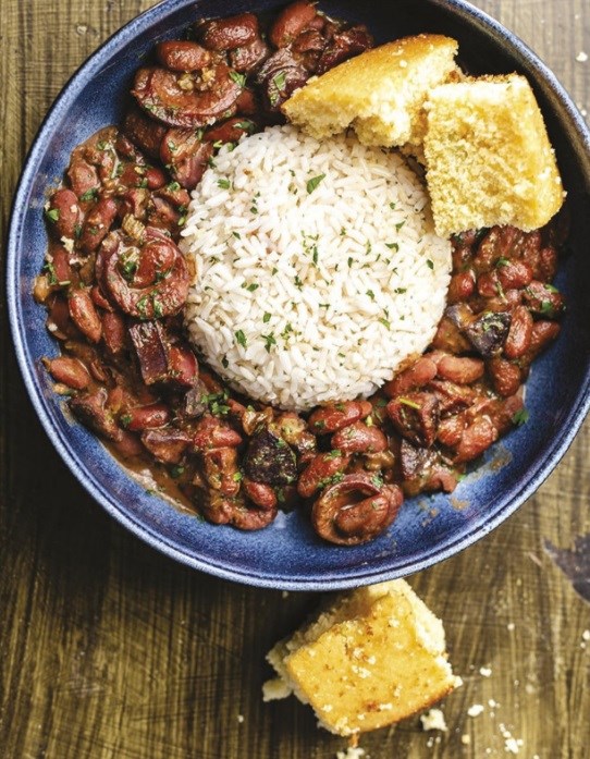 Red beans & rice with sausage 