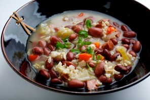 Red beans and rice soup