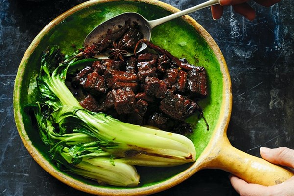 Red-braised pork (Hong sao rou)
